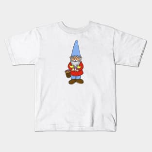 Mushroom Gnome Kids T-Shirt